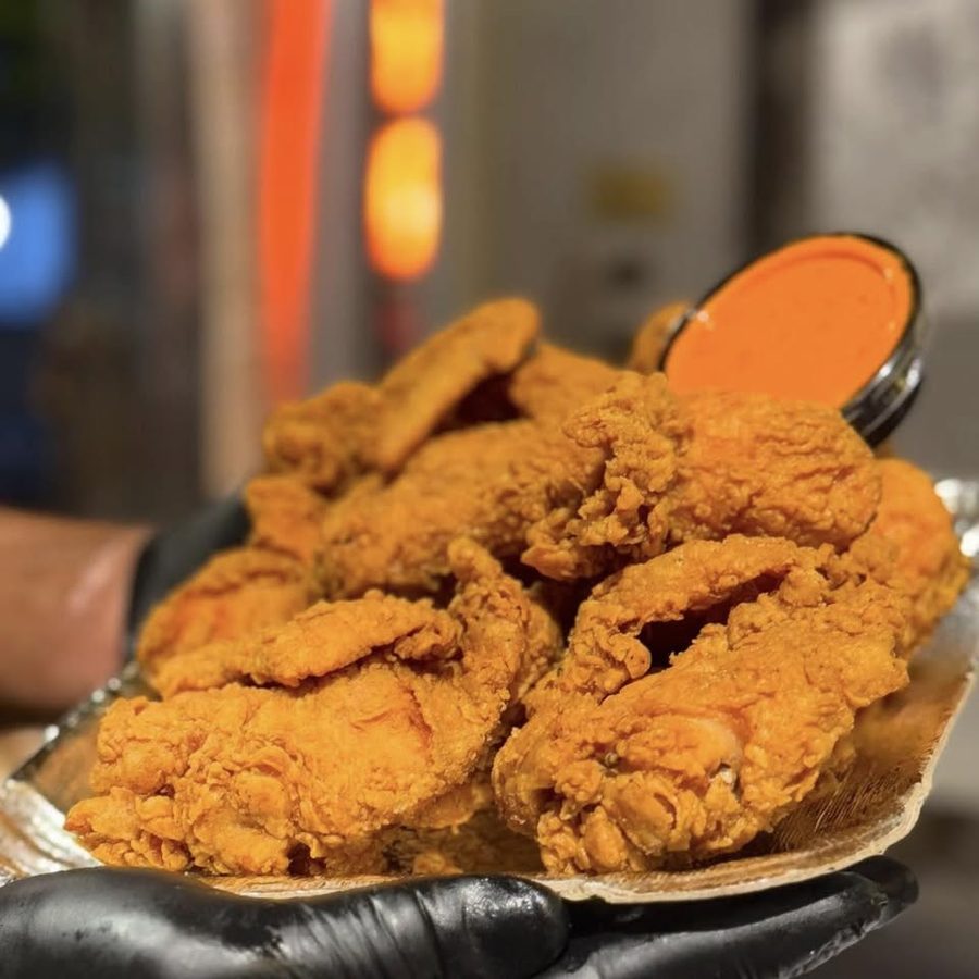 نص فروج بروستد